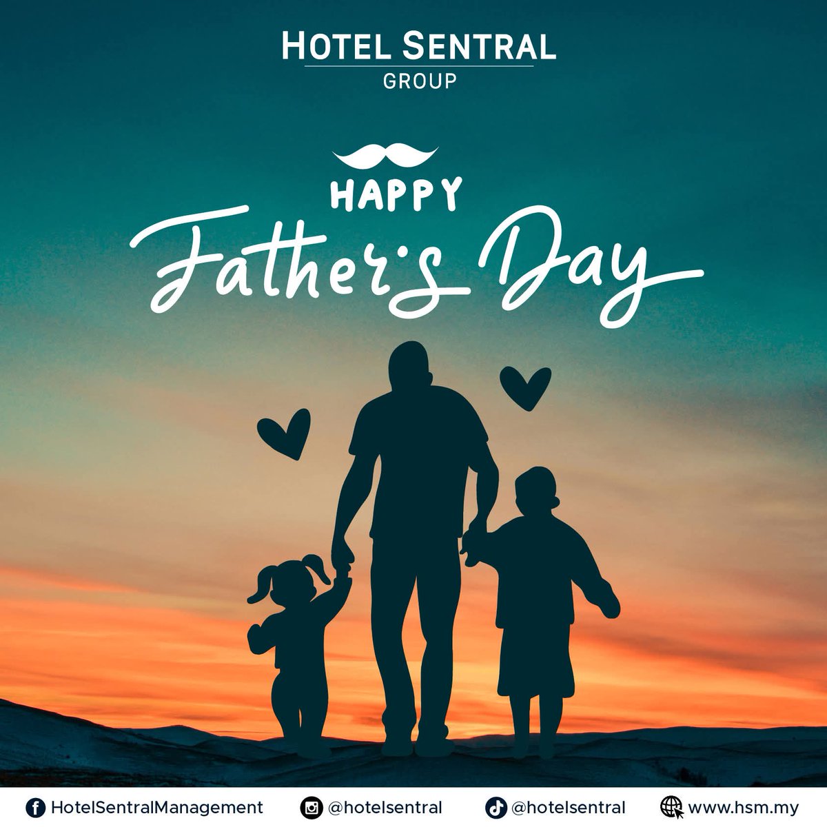 HotelSentralMy's tweet photo. 👔 𝐇𝐚𝐩𝐩𝐲 𝐅𝐚𝐭𝐡𝐞𝐫'𝐬 𝐃𝐚𝐲! 💙
To all the amazing dads — thank you for your love, strength, and support. 
Today we celebrate you! 
.
.
#HotelSentralGroup #TokAmanBaliBeachResort #Kelantan #HappyFathersDay #FathersDay #ThankYouDad https://t.co/85KnnoayzY