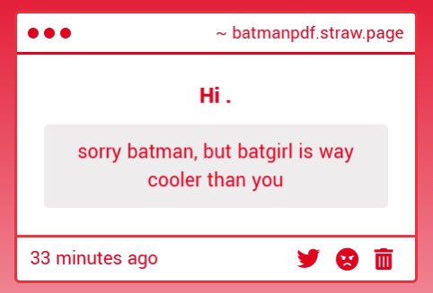 Batgirl is very cool indeed . 👍