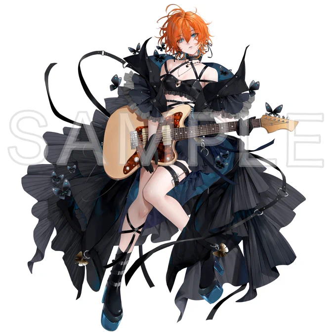 二ノ宮はぐさん主催ライブ 『鳴響至酔』 キービジュアルイラストを担当いたしました!
