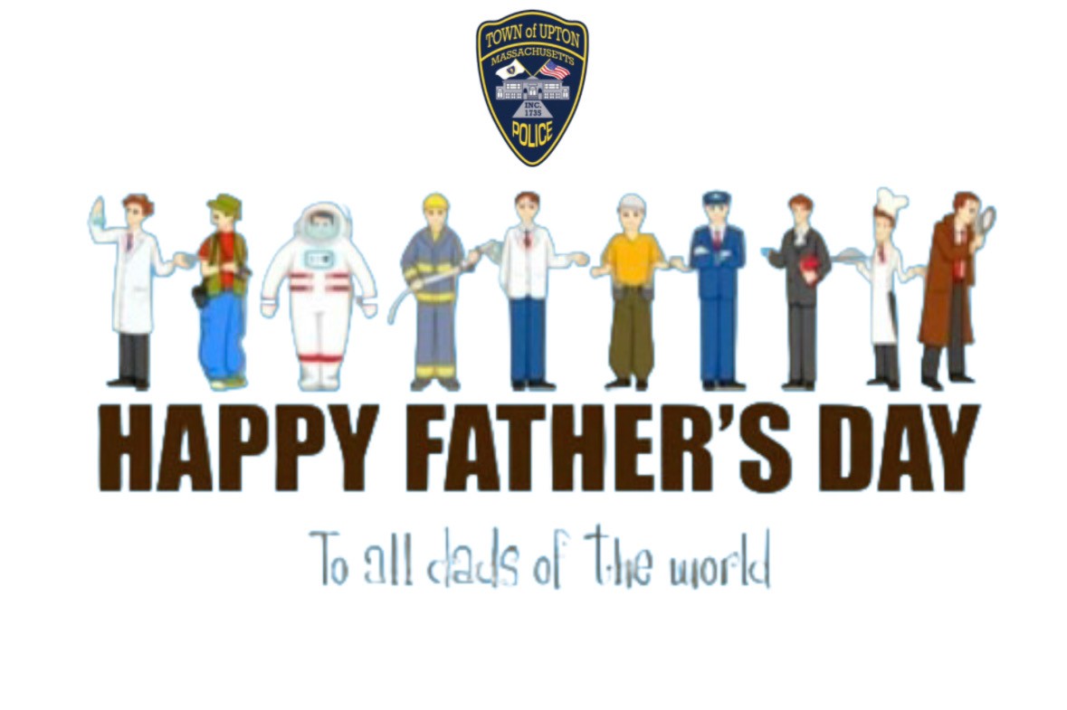 👔Happy Father’s Day from Upton Police!💙

Today we celebrate all the dedicated dads in our community—especially our officers who serve both their families and Upton.

To those working today, thank you for your sacrifice and commitment. Wishing all fathers a safe and joyful day!