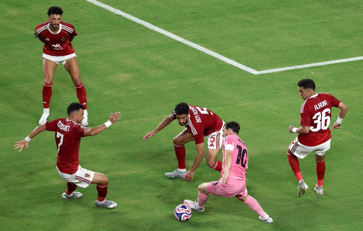 Time passes. Defenders change. Messi still cooks. ⭐️