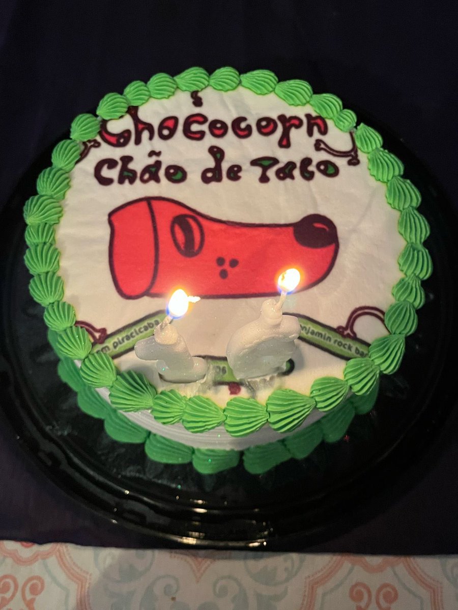GENTE OLHEM MEU BOLO DE ANIVERSARIO CHAO DE TACO CHOCOCORN PIRACICABA