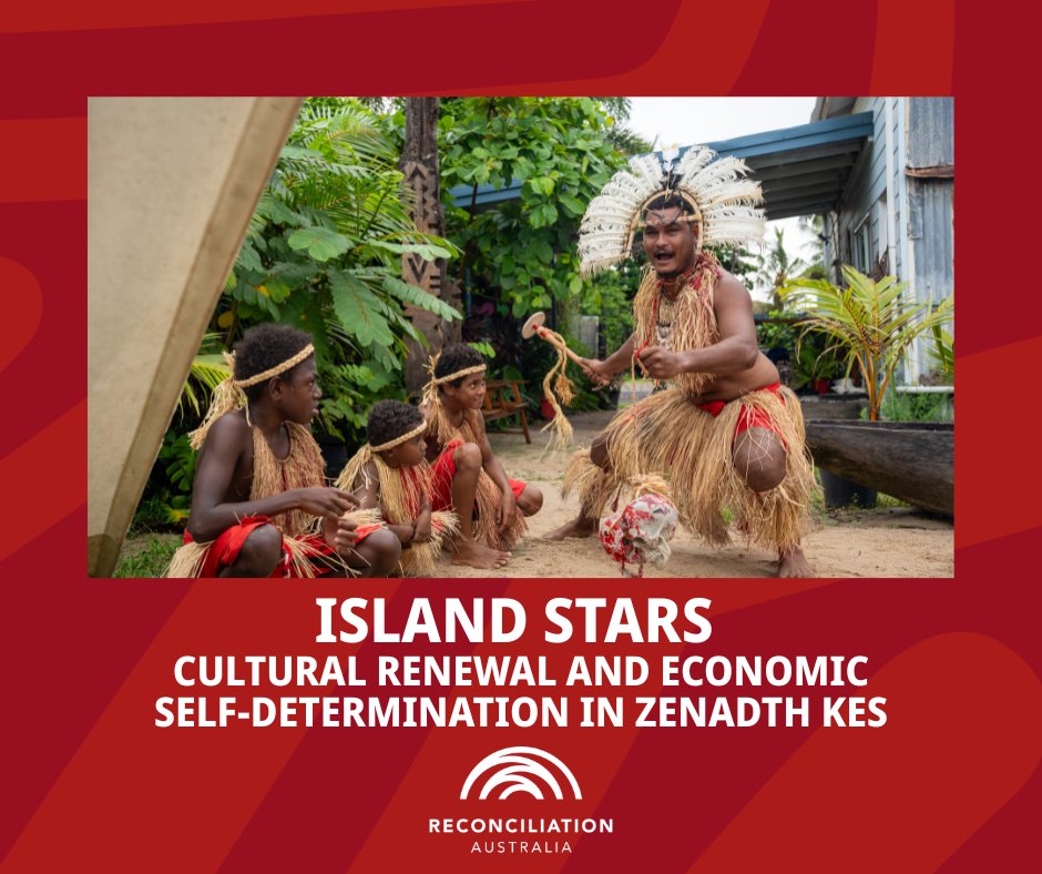 RecAustralia's tweet image. Culture has always been a major part of Joey Laifoo’s life. 

Joey’s love of his culture &amp;amp; his concern about the lack of employment &amp;amp; training opportunities for young people living in Zenadth Kes led him to establish Island Stars.

Read the story: reconciliation.org.au/island-stars/
