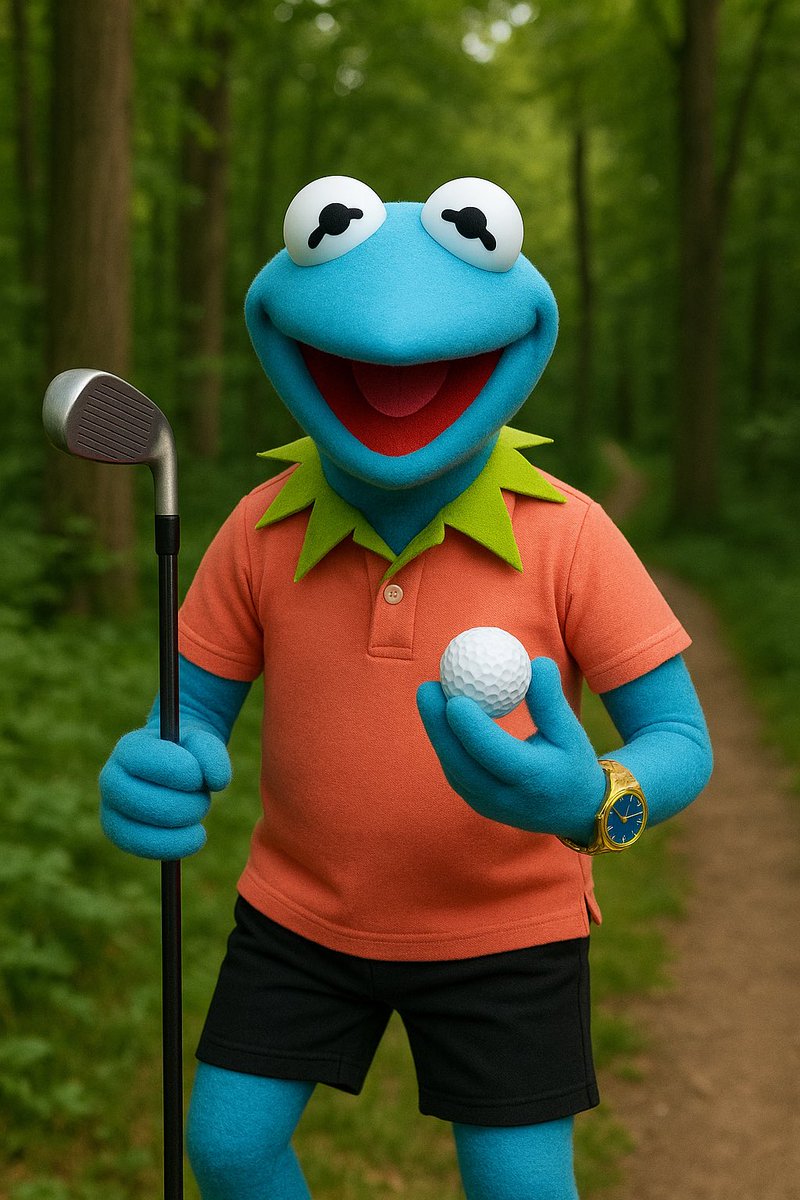 ⛳️ The only thing smoother than a perfect golf swing?

Catching $Bermit before the next green candle.
Patience, precision, and profit — that’s the game. 🐸💰
#AltSeason #Bermit #Base