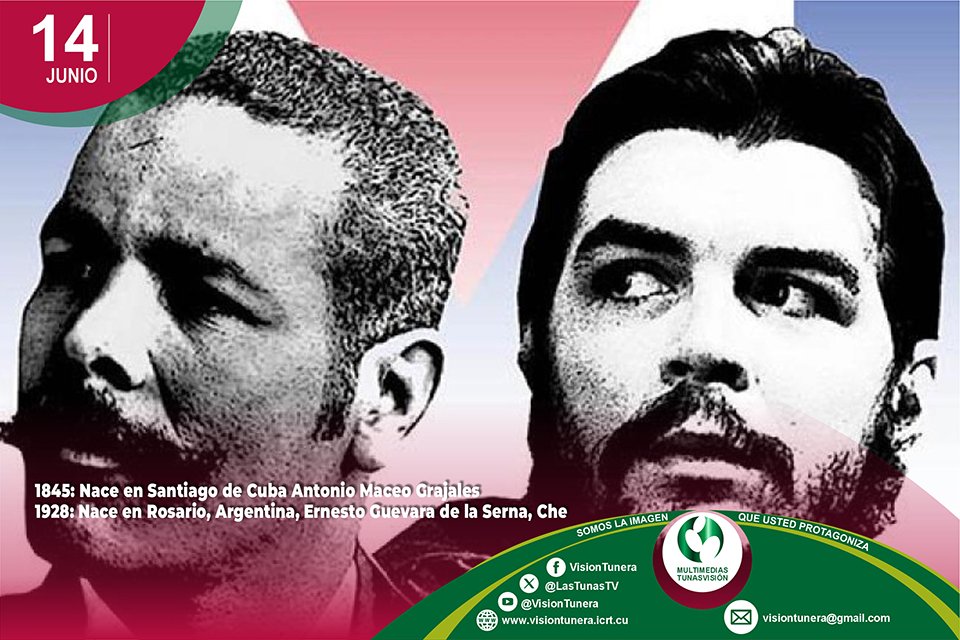 Unidos en la lealtad y compromiso con  la libertad de #Cuba #CubaViveEnSuHistoria #MaceoYChe