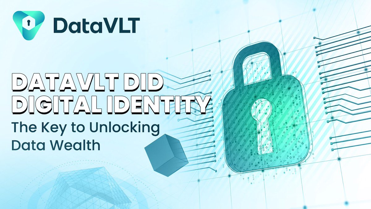 DataVLTAI's tweet image. 🔐 Take back control of your data!

With DataVLT DID, every light switch, health stat, and device action becomes YOUR digital asset 💡
🌍 Own your identity
💰 Earn from your data
🛡️ Stay private by design

The future of data wealth is here:
👉 datavlt.hashnode.space/default-guide/…
