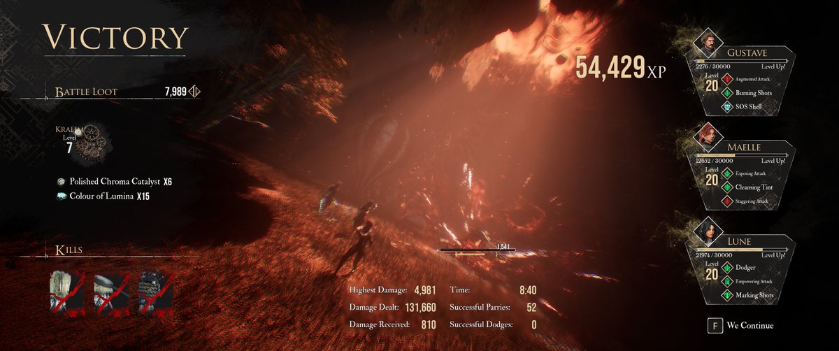 Esse foi dificil hein 
52 parries :D