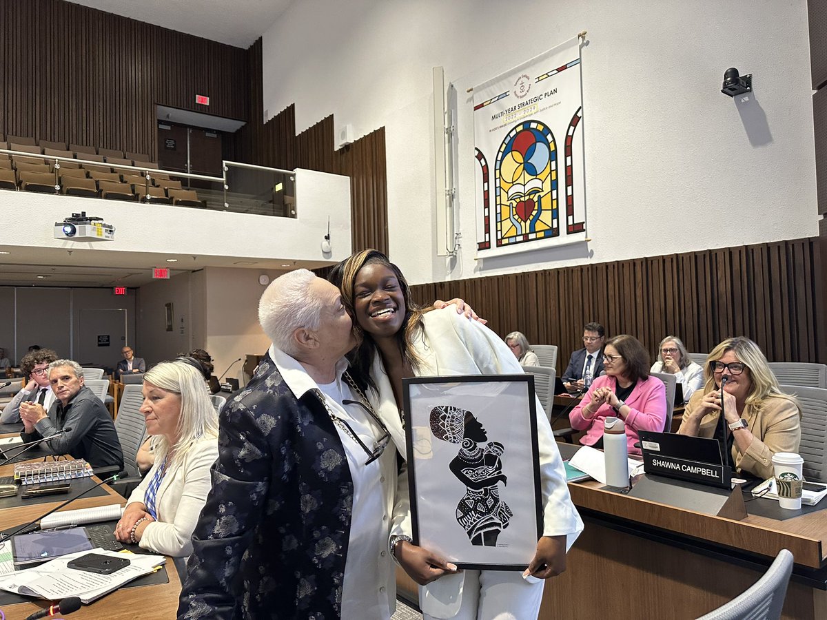 Joy Gold Goodluck - one of the best student trustees. You grounded us and made us better. 
We will miss you.