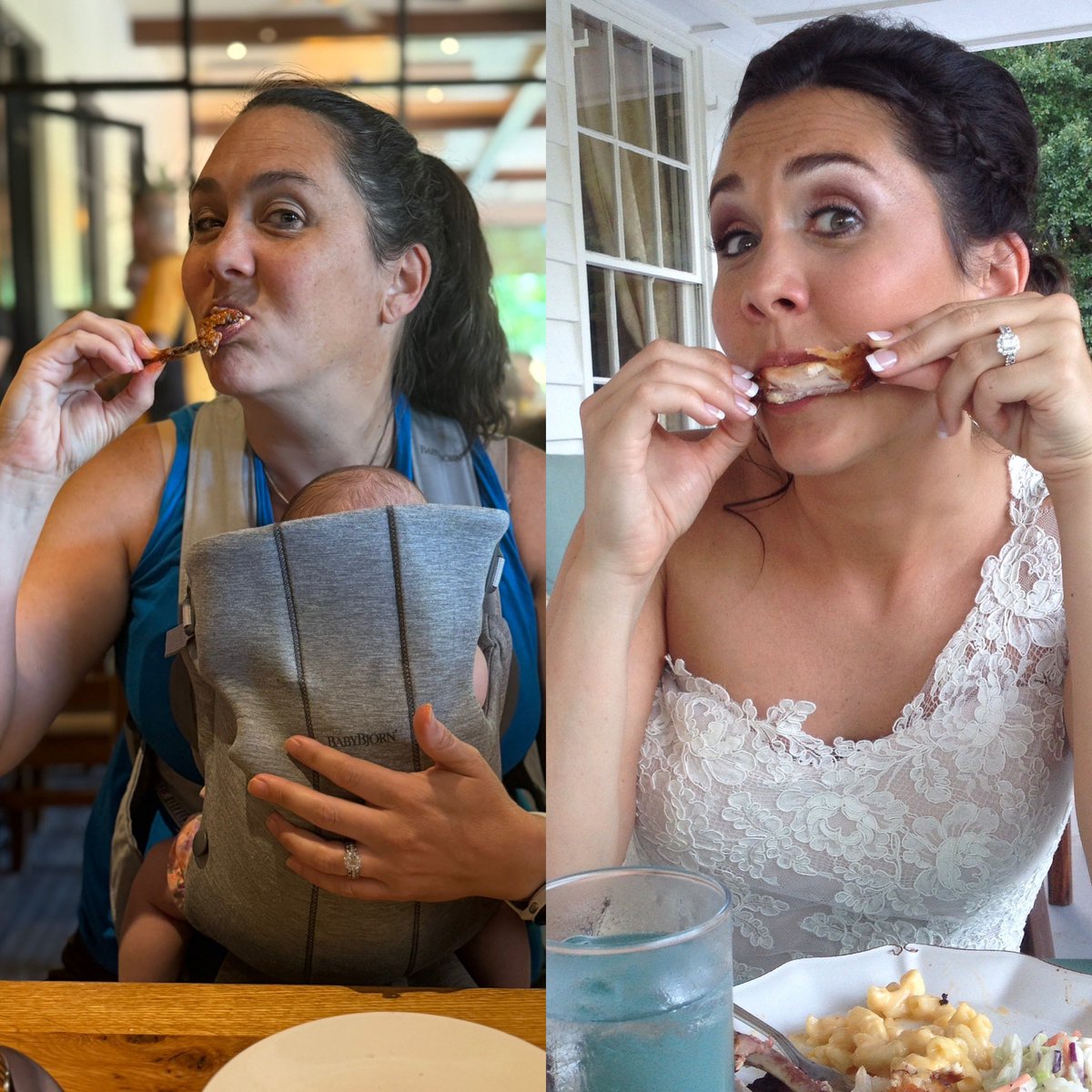 This weekend, we celebrated ten saucy and adventurous years of marriage. While a lot has changed, some things never do.

Here’s to the journey, the many destinations, and more chicken wings ahead, <a href="/ChrissyKohler/">Chrissy Kohler</a>! 

❤️🍗