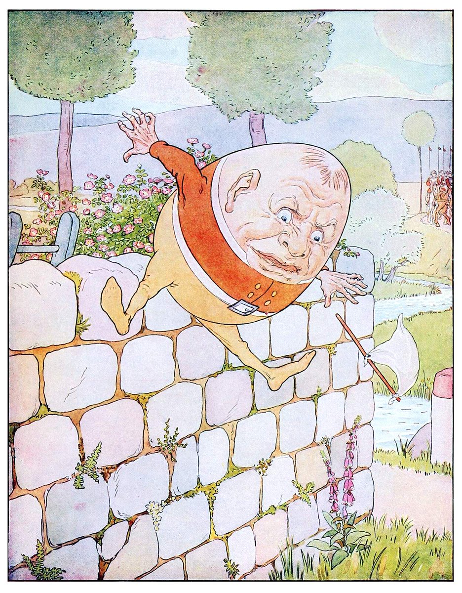 alwaysmagra's tweet photo. “When I use a word,’ Humpty Dumpty said in rather a scornful tone, ‘it means just what I choose it to mean — neither more nor less.’ https://t.co/ggTZoeYc95