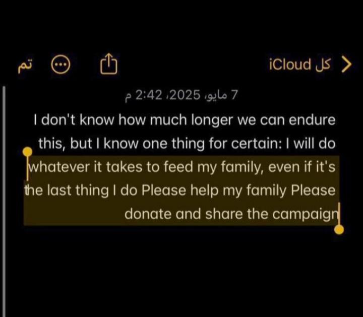 I'm still struggling with life here. 

Please don't skip this.
 🔗 gogetfunding.com/fmailgaza/