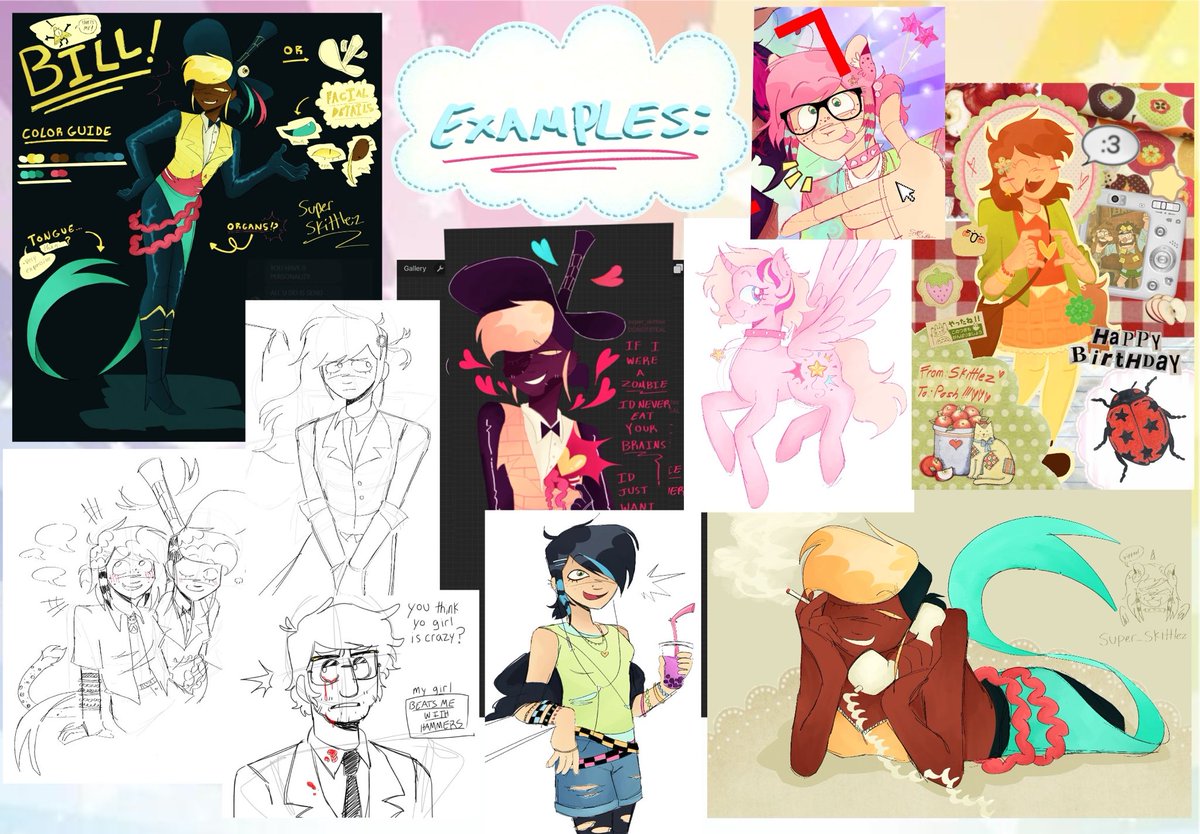 super_skittlez_'s tweet image. ★彡 MY COMMISSIONS ARE OPEN!!!!
this is my first time doing commissions, please DM me if you have any questions!!!
there are 4 open slots!
#commissionsopen #commissions #art