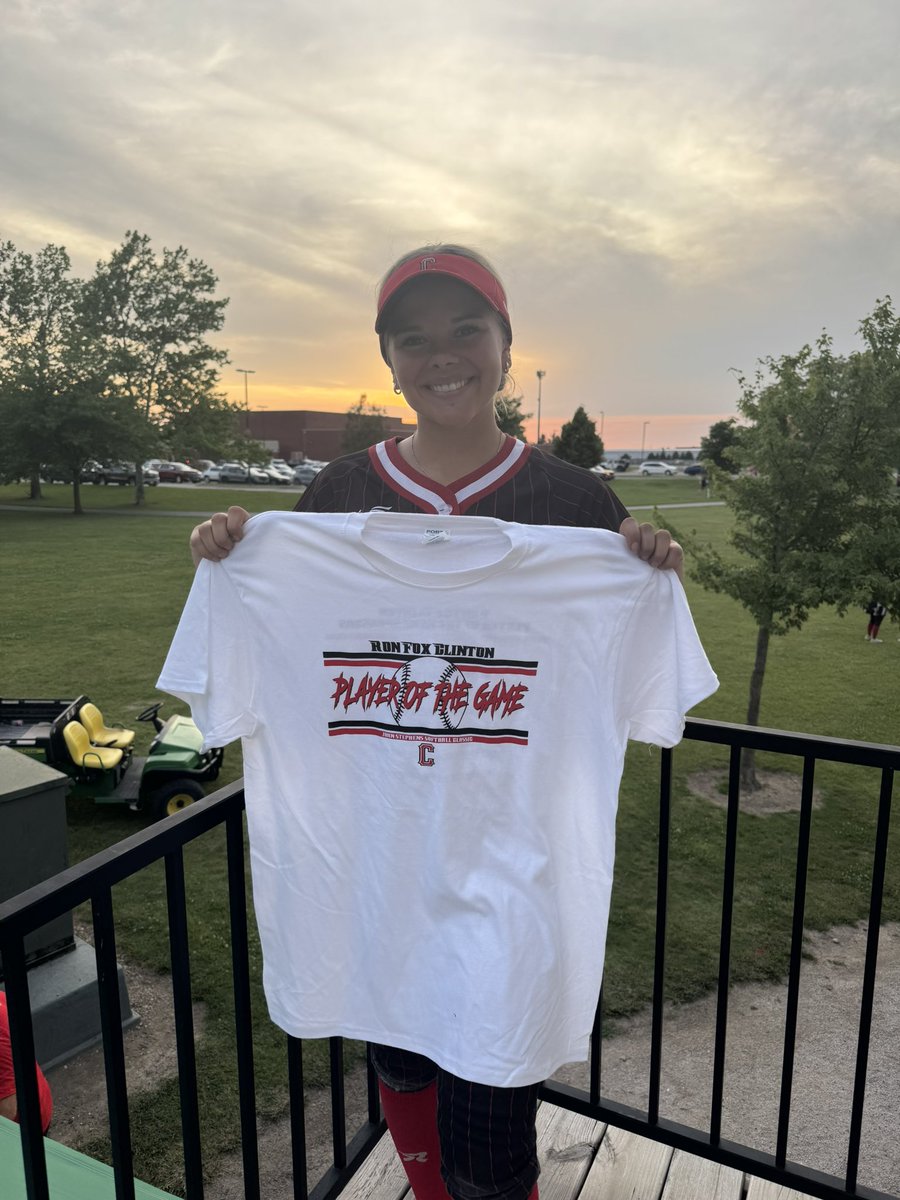 Creston Panther Softball 🥎🥎 (@crestonsoftball) on Twitter photo 🦊 Ron Fox Clinton Player of the Game🦊🥎 Panther Field Game 6
Creston 11, Lenox 6 
Creston Ava Adamson C- 2-3, HR, 2 RBI
Lenox Sadie Cox SS- 1-2, Grandslam, walk, 4 RBI 🦊 Ron Fox Clinton Player of the Game🦊🥎 Panther Field Game 6
Creston 11, Lenox 6 
Creston Ava Adamson C- 2-3, HR, 2 RBI
Lenox Sadie Cox SS- 1-2, Grandslam, walk, 4 RBI