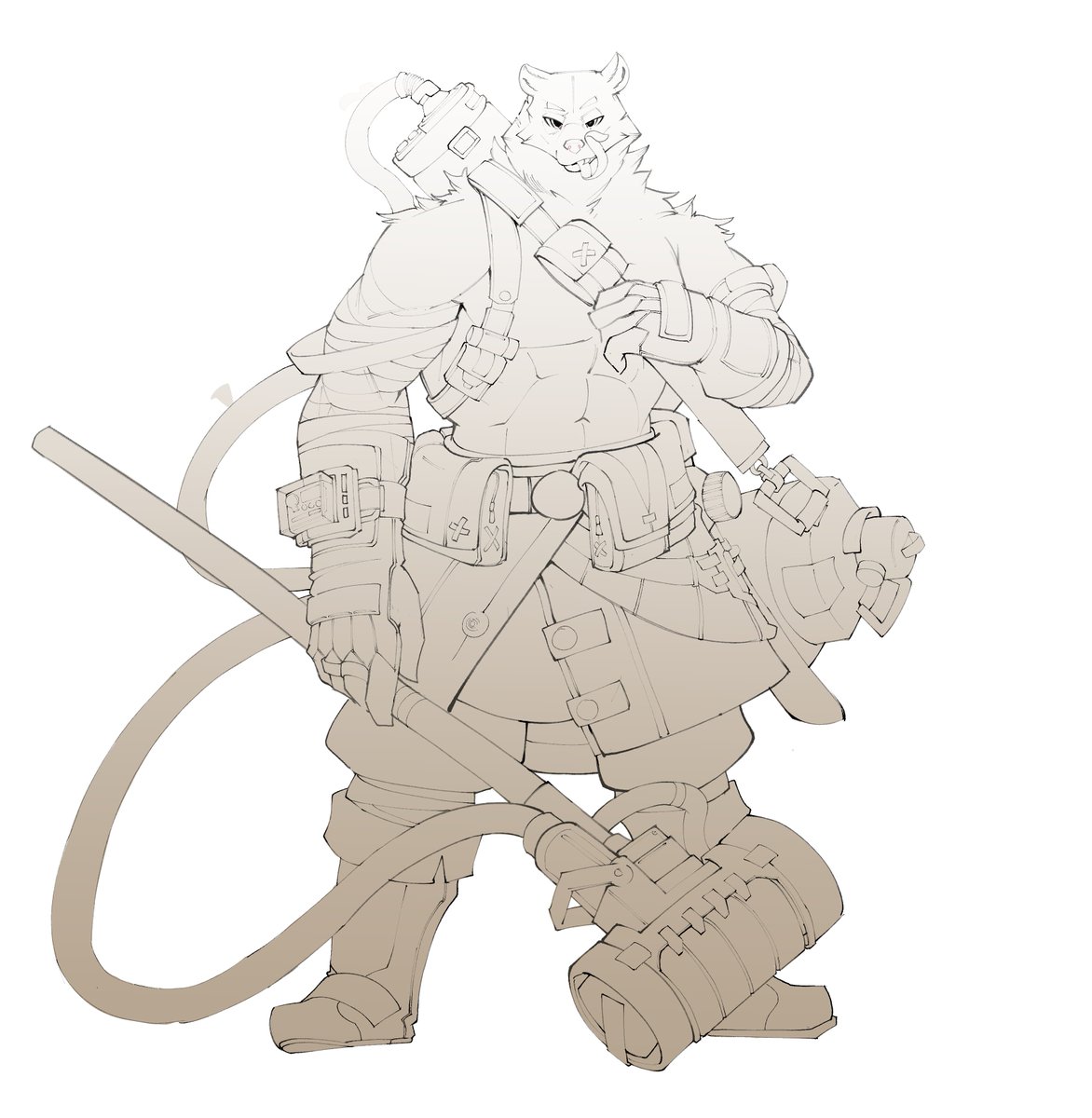 Honey Collector, Bear-man. What should his name be?