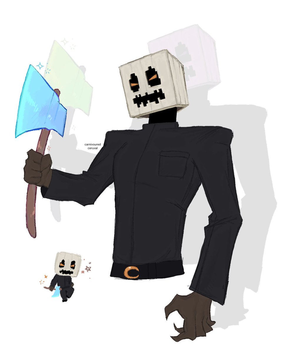 ceruval's tweet photo. THE WHITE PUMPKIN (repost)
#MinecraftStoryMode #MCSM https://t.co/tqABxc8N76