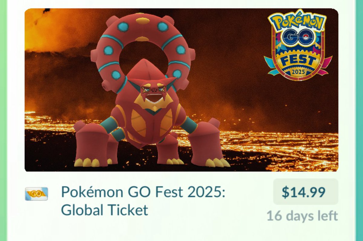 🚨 FIRST GIVEAWAY 🚨

we're giving away a Pokemon GO Fest: Global ticket to 1 winner! (or 2500 coins)🥳

to enter:
1.  follow <a href="/comfypokecoins/">nicky 🌸</a>
2. ❤️&amp; 🔁 this post
4. tag a friend!

ends: 6/21/25 @ 11pm EST

#PokemonGO #PokemonGoApp #Giveaways #PokemonGOFest2025