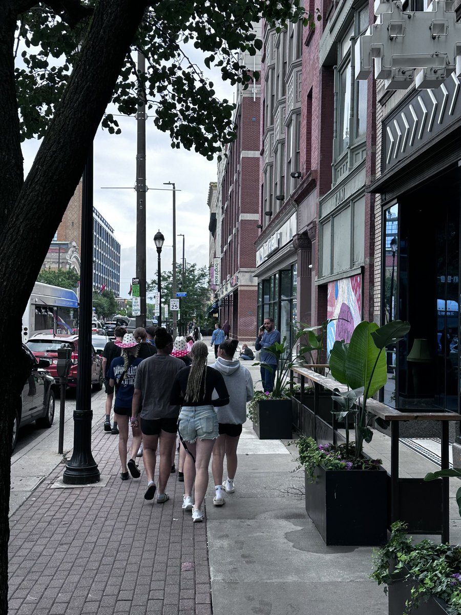 When your games get rained out….you head out for a little team bonding at <a href="/pinsmechco/">Pins Mechanical Co.</a>, dinner and ice cream💙 <a href="/doom_cincy/">Cincy Doom 16u Allphin/ Gonzalez</a>  
Ready to get back at it tomorrow at 3pm!