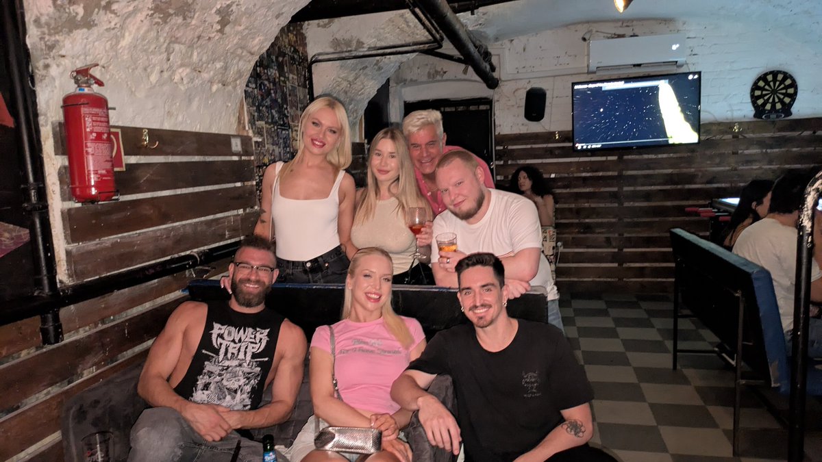 Dan Leal aka Porno Dan (@pornodan) on Twitter photo Great time at Karaoke w <a href="/foss_greta/">Greta Foss</a> <a href="/VeraJarw/">Vera Jarw</a> <a href="/AmaliaDavisXXX/">Amalia</a> <a href="/RobHudsonX/">Rob Hudson</a> <a href="/XanderVisionStu/">Xander Vision by Xander Corvus!</a> #karaoke Great time at Karaoke w <a href="/foss_greta/">Greta Foss</a> <a href="/VeraJarw/">Vera Jarw</a> <a href="/AmaliaDavisXXX/">Amalia</a> <a href="/RobHudsonX/">Rob Hudson</a> <a href="/XanderVisionStu/">Xander Vision by Xander Corvus!</a> #karaoke
