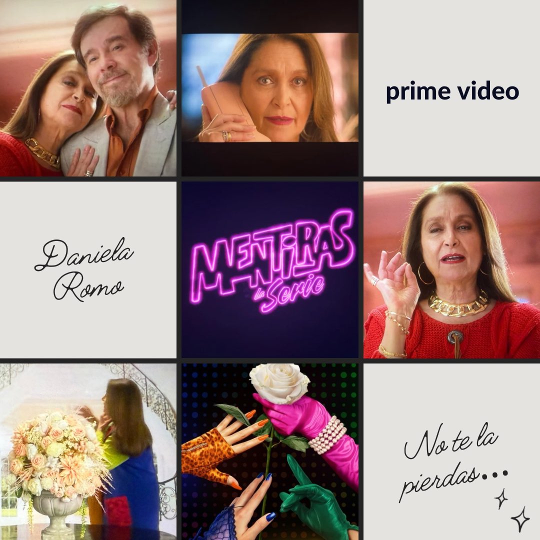 Gracias, gracias, gracias por mirar MENTIRAS la serie🙏🏻 No se la pierdan‼️Es un abrazo a la nostalgia, a la dedicación, al amor y al talento que hoy interpreta esta historia de todos💕

En <a href="/PrimeVideoMX/">PrimeVideoMX</a> 📺✨🙌🏻

#DanielaRomo #Mentiras #MentirasLaSerie #Cameo #Belinda #Daniela