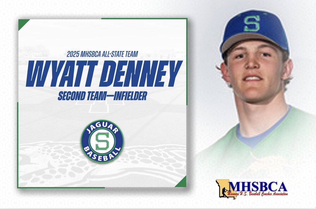 Congratulations to Wyatt Denney (JR) for being selected to the MHSBCA 2nd Team All-State Team for this past season.
#WEBEFOREME
