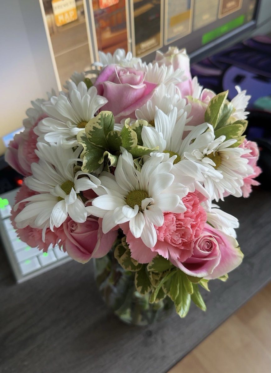 smiling bc she loves me