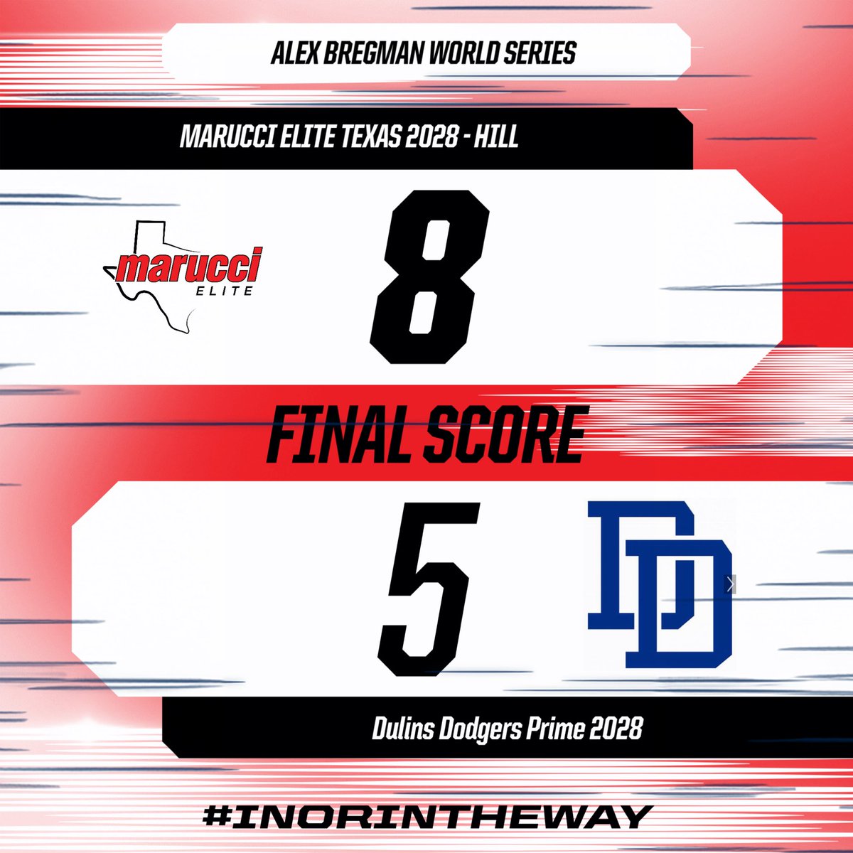 METx Recruiting (@recruitmetx) on Twitter photo On to the Final 4! Congratulations <a href="/MarucciEliteTX/">Marucci Elite Texas</a> - Hill on advancing to the final day of the <a href="/FiveTool/">Five Tool Baseball</a> Bregman World Series! #InOrInTheWay On to the Final 4! Congratulations <a href="/MarucciEliteTX/">Marucci Elite Texas</a> - Hill on advancing to the final day of the <a href="/FiveTool/">Five Tool Baseball</a> Bregman World Series! #InOrInTheWay