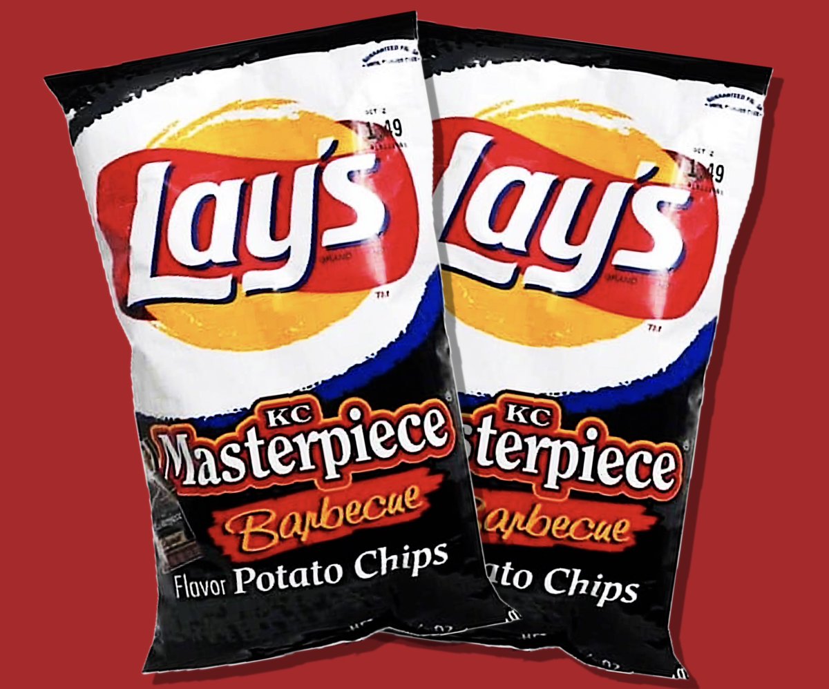 RetroNewsNow's tweet image. 1990s Lay’s KC Masterpiece Chips