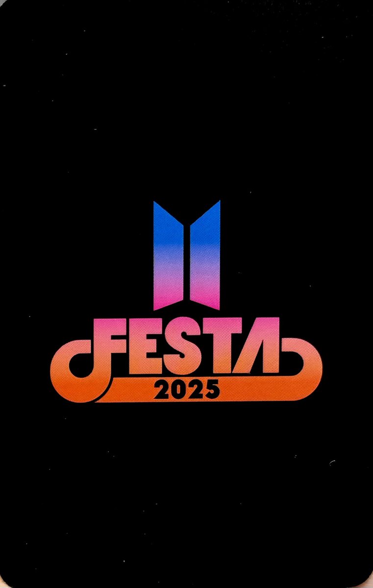 SCAN] 2025 BTS FESTA ARMY ZONE Photocard JUNGKOOK