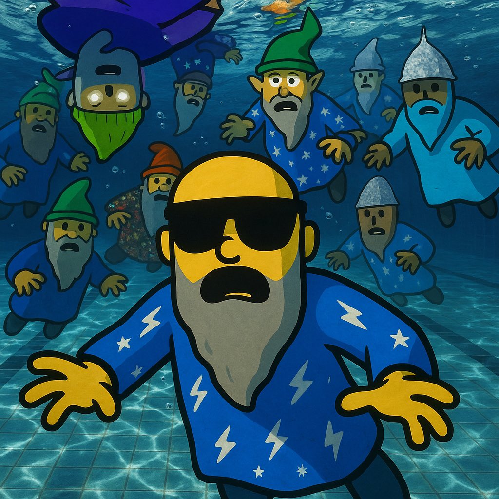 TaprootWizards's tweet image. underwater wizards 😭