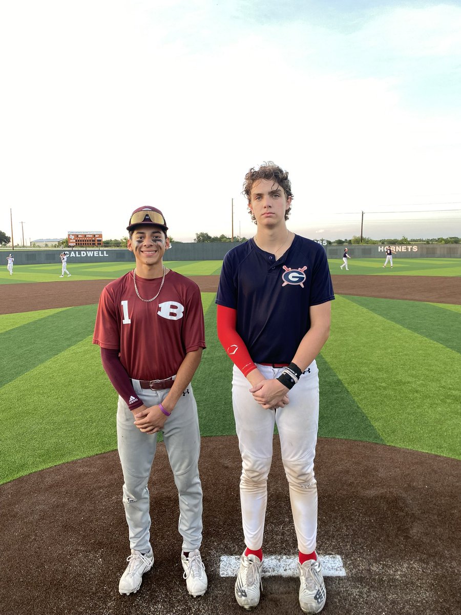 Results Baseball Tournaments (@rb_tournaments) on Twitter photo RBTournaments.com
Schreiner and Brookhaven College Showcase Tournament‼️
Bastrop
🆚
Gladiators-2027
PoG🏆:
🥇Frankie Andrada: 3-4, 2B, 1 RBI, 2 Runs scored, 1 SB, 4 IP, 1 H, 1 ER, 5 Ks
🥇Harrison Thompson (<a href="/HJThompson27/">Harrison Thompson</a> ): 1-3, 2B, BB, 1 run scored RBTournaments.com
Schreiner and Brookhaven College Showcase Tournament‼️
Bastrop
🆚
Gladiators-2027
PoG🏆:
🥇Frankie Andrada: 3-4, 2B, 1 RBI, 2 Runs scored, 1 SB, 4 IP, 1 H, 1 ER, 5 Ks
🥇Harrison Thompson (<a href="/HJThompson27/">Harrison Thompson</a> ): 1-3, 2B, BB, 1 run scored