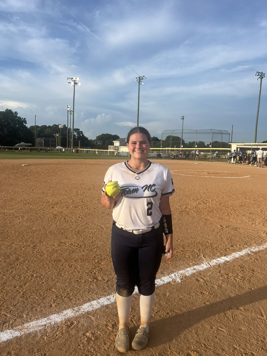 Julianne Salyer 2027 (@julianne_salyer) on Twitter photo Great start to the summer season with <a href="/teamnclilley/">Team NC Lilley/Smith</a> so excited to hit the field @ scenic city 🏙️
Weekend stats⬇️
10 IP 0.00 ERA
BA-.500
5 RBI
& a đź’Ł
<a href="/TeamNCSoftball/">Team North Carolina Softball</a> Great start to the summer season with <a href="/teamnclilley/">Team NC Lilley/Smith</a> so excited to hit the field @ scenic city 🏙️
Weekend stats⬇️
10 IP 0.00 ERA
BA-.500
5 RBI
& a đź’Ł
<a href="/TeamNCSoftball/">Team North Carolina Softball</a>