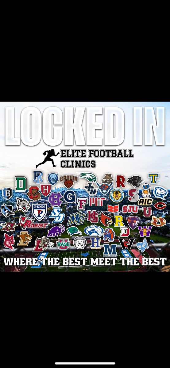 Cash Ward (@cash_football7) on Twitter photo Can’t wait for <a href="/EliteFBClinics/">Elite Football Clinics</a> camp next Saturday at Tufts. Ready to compete and get better!
<a href="/EliteFBClinics/">Elite Football Clinics</a> <a href="/TuftsUniversity/">Tufts University</a> Can’t wait for <a href="/EliteFBClinics/">Elite Football Clinics</a> camp next Saturday at Tufts. Ready to compete and get better!
<a href="/EliteFBClinics/">Elite Football Clinics</a> <a href="/TuftsUniversity/">Tufts University</a>