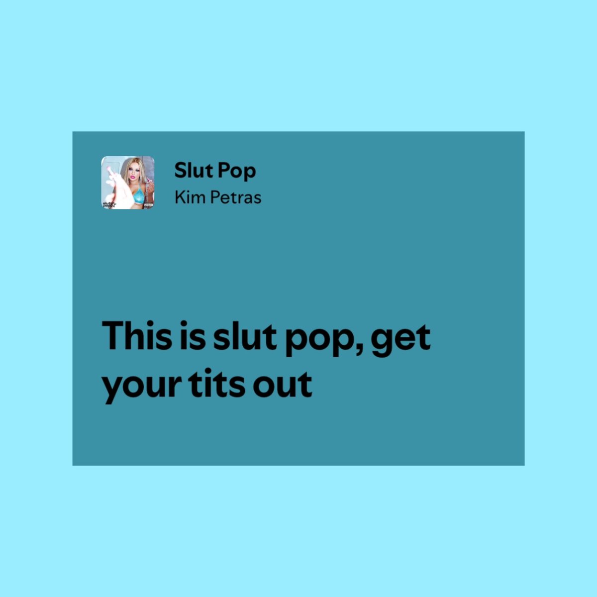 do it right now👙