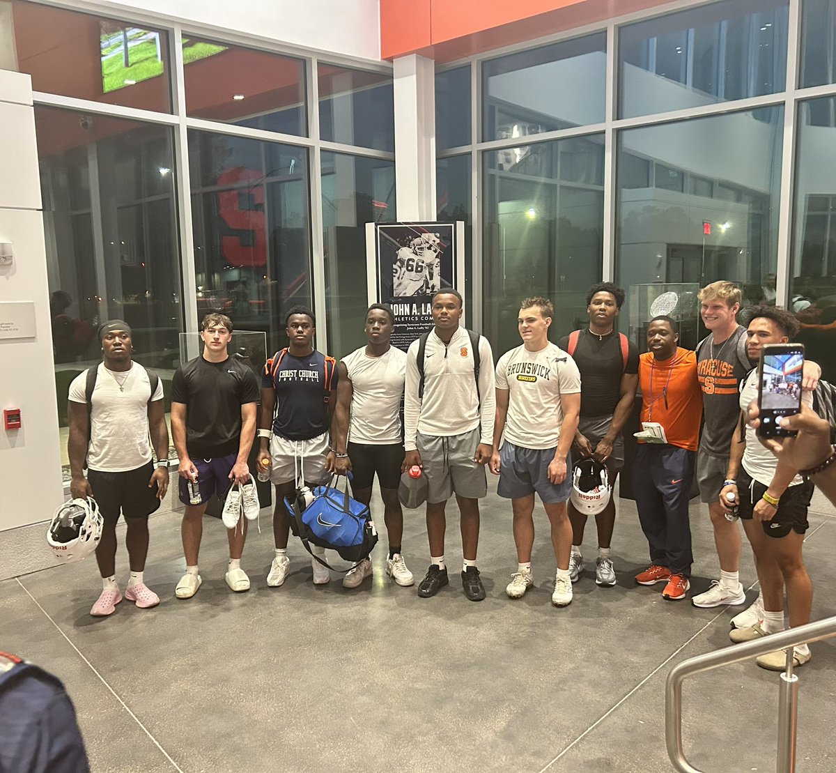 Austin Ariola (@ariola_aus798) on Twitter photo Had a great time earlier this week <a href="/CuseFootball/">Syracuse Football</a> camp. Thank you to the players and coaches for making me better. Thank you <a href="/johann_perera17/">Johann Perera</a> <a href="/CoachNixon_Cuse/">Jeff Nixon</a> for the invite. Thank you <a href="/CoachDRedd/">Devin Redd</a> for showing me around the facilities. <a href="/brucewill15/">Bruce Williams</a> <a href="/RealCoachBruno1/">Brian Bruno</a> <a href="/CBASyrFootball/">CBA Syracuse Football</a> Had a great time earlier this week <a href="/CuseFootball/">Syracuse Football</a> camp. Thank you to the players and coaches for making me better. Thank you <a href="/johann_perera17/">Johann Perera</a> <a href="/CoachNixon_Cuse/">Jeff Nixon</a> for the invite. Thank you <a href="/CoachDRedd/">Devin Redd</a> for showing me around the facilities. <a href="/brucewill15/">Bruce Williams</a> <a href="/RealCoachBruno1/">Brian Bruno</a> <a href="/CBASyrFootball/">CBA Syracuse Football</a>