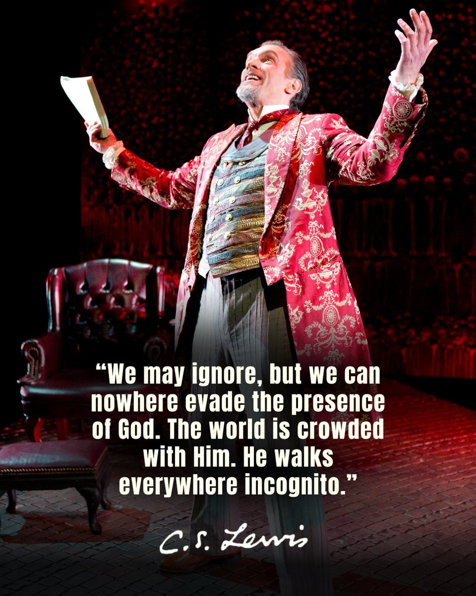 We live in a world where the battle for our souls goes unseen. C.S. Lewis' THE SCREWTAPE LETTERS pulls back the curtain with wit, insight, and a warning: more is happening than we realize.

A show you’ll feel long after the lights go down. Get tickets now: bit.ly/49IW0ei