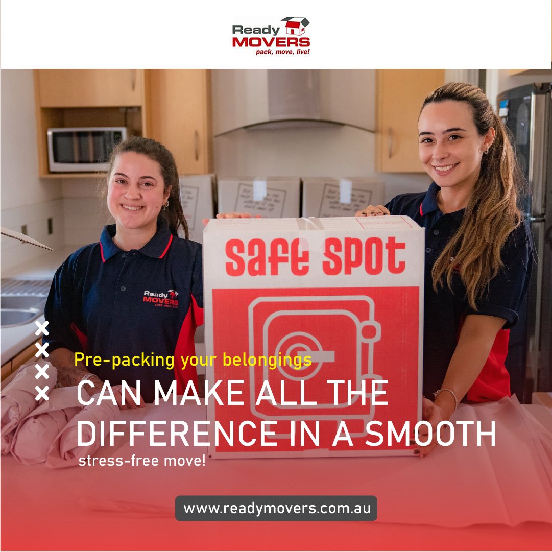 ReadyMovers's tweet image. Pre-pack like a pro! 📦 Organize, label, use quality materials &amp;amp; track your boxes. Planning ahead makes your move smooth &amp;amp; stress-free. Need expert help? Call Ready Movers at 1300 787 934! 🚚✨ #INTERSTATEREMOVALISTS #MOVINGINTERSTATE #STRESSFREEMOVE