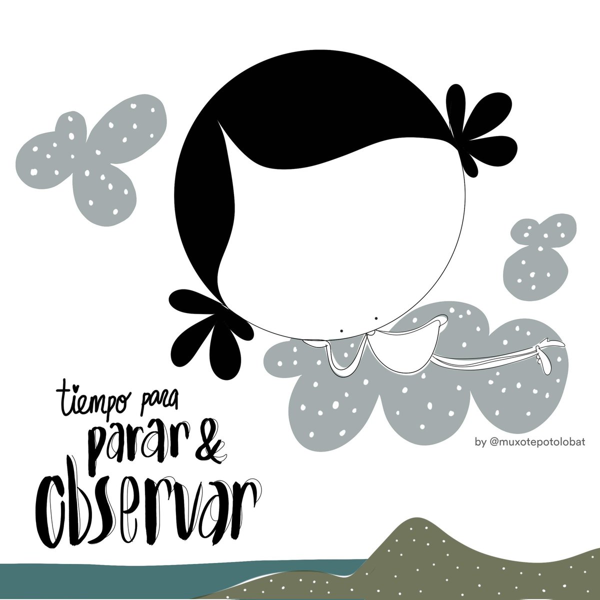 Y a ratitos. Tomarme el tiempo para parar y observar(me).
Y hacerme consciente de lo que me ha traído hasta aquí.
Y respirar este presente.
Y agradecer tanta Vida:
#EeeegunonMundo!!