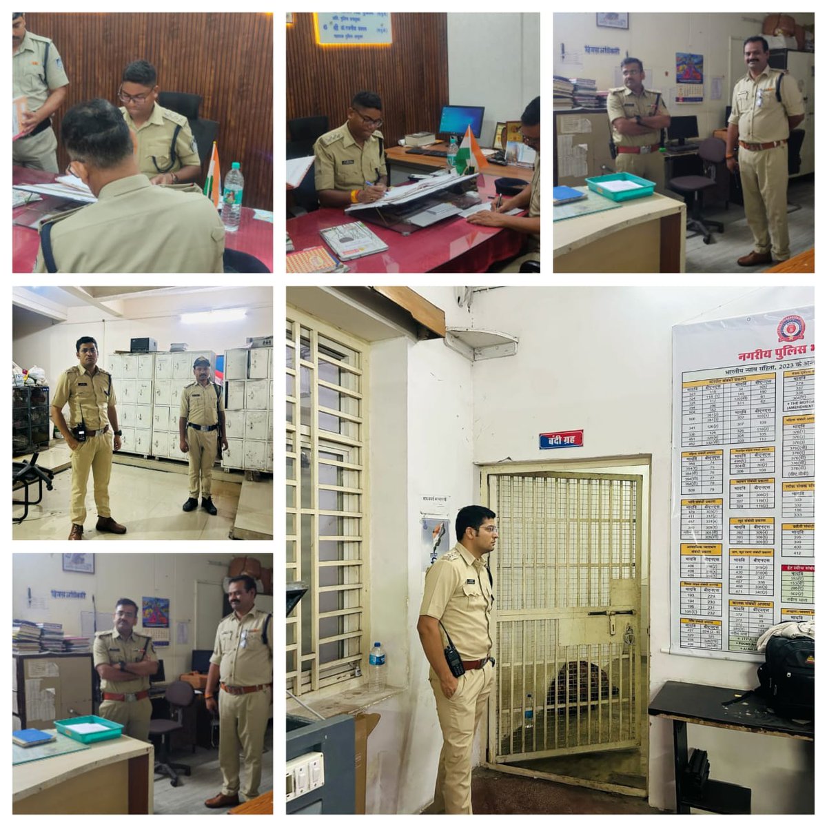 DCP Bhopal Zone-2 (@dcpbhopal_zone2) on Twitter photo тЦарджрд┐рдирд╛рдВрдХ 14.06.25 рдХреА рджреЗрд░ рд░рд╛рддреНрд░рд┐ рдореЗрд░реЗ рджреНрд╡рд╛рд░рд╛ рдерд╛рдирд╛ рдЧреЛрд╡рд┐рдВрджрдкреБрд░рд╛,рдкрд┐рдкрд▓рд╛рдиреА рдПрд╡рдВ Acp govindpura,Acp Misrod,Acp mpnagar рджреНрд╡рд╛рд░рд╛ рдЕрдкрдиреЗ-рдЕрдкрдиреЗ рд╕рдВрднрд╛рдЧ рдХреЗ рдерд╛рдиреЛрдВ рдХрд╛ рдФрдЪрдХ рдирд┐рд░реАрдХреНрд╖рдг рдХрд┐рдпрд╛ рдЧрдпрд╛,рдирд┐рд░реАрдХреНрд╖рдг рджреМрд░рд╛рди рдЧрд╢реНрдд рд╡реНрдпрд╡рд╕реНрдерд╛ рдПрд╡рдВ рдЕрднрд┐рд▓реЗрдЦреЛ рдХреА рд╕рдореАрдХреНрд╖рд╛ рдХрд░ рдЖрд╡рд╢реНрдпрдХ рджрд┐рд╢рд╛-рдирд┐рд░реНрджреЗрд╢ рджрд┐рдП рдЧрдПред<a href="/DGP_MP/">DGP MP</a> <a href="/CP_Bhopal/">Commissioner of Police, Bhopal</a> тЦарджрд┐рдирд╛рдВрдХ 14.06.25 рдХреА рджреЗрд░ рд░рд╛рддреНрд░рд┐ рдореЗрд░реЗ рджреНрд╡рд╛рд░рд╛ рдерд╛рдирд╛ рдЧреЛрд╡рд┐рдВрджрдкреБрд░рд╛,рдкрд┐рдкрд▓рд╛рдиреА рдПрд╡рдВ Acp govindpura,Acp Misrod,Acp mpnagar рджреНрд╡рд╛рд░рд╛ рдЕрдкрдиреЗ-рдЕрдкрдиреЗ рд╕рдВрднрд╛рдЧ рдХреЗ рдерд╛рдиреЛрдВ рдХрд╛ рдФрдЪрдХ рдирд┐рд░реАрдХреНрд╖рдг рдХрд┐рдпрд╛ рдЧрдпрд╛,рдирд┐рд░реАрдХреНрд╖рдг рджреМрд░рд╛рди рдЧрд╢реНрдд рд╡реНрдпрд╡рд╕реНрдерд╛ рдПрд╡рдВ рдЕрднрд┐рд▓реЗрдЦреЛ рдХреА рд╕рдореАрдХреНрд╖рд╛ рдХрд░ рдЖрд╡рд╢реНрдпрдХ рджрд┐рд╢рд╛-рдирд┐рд░реНрджреЗрд╢ рджрд┐рдП рдЧрдПред<a href="/DGP_MP/">DGP MP</a> <a href="/CP_Bhopal/">Commissioner of Police, Bhopal</a>