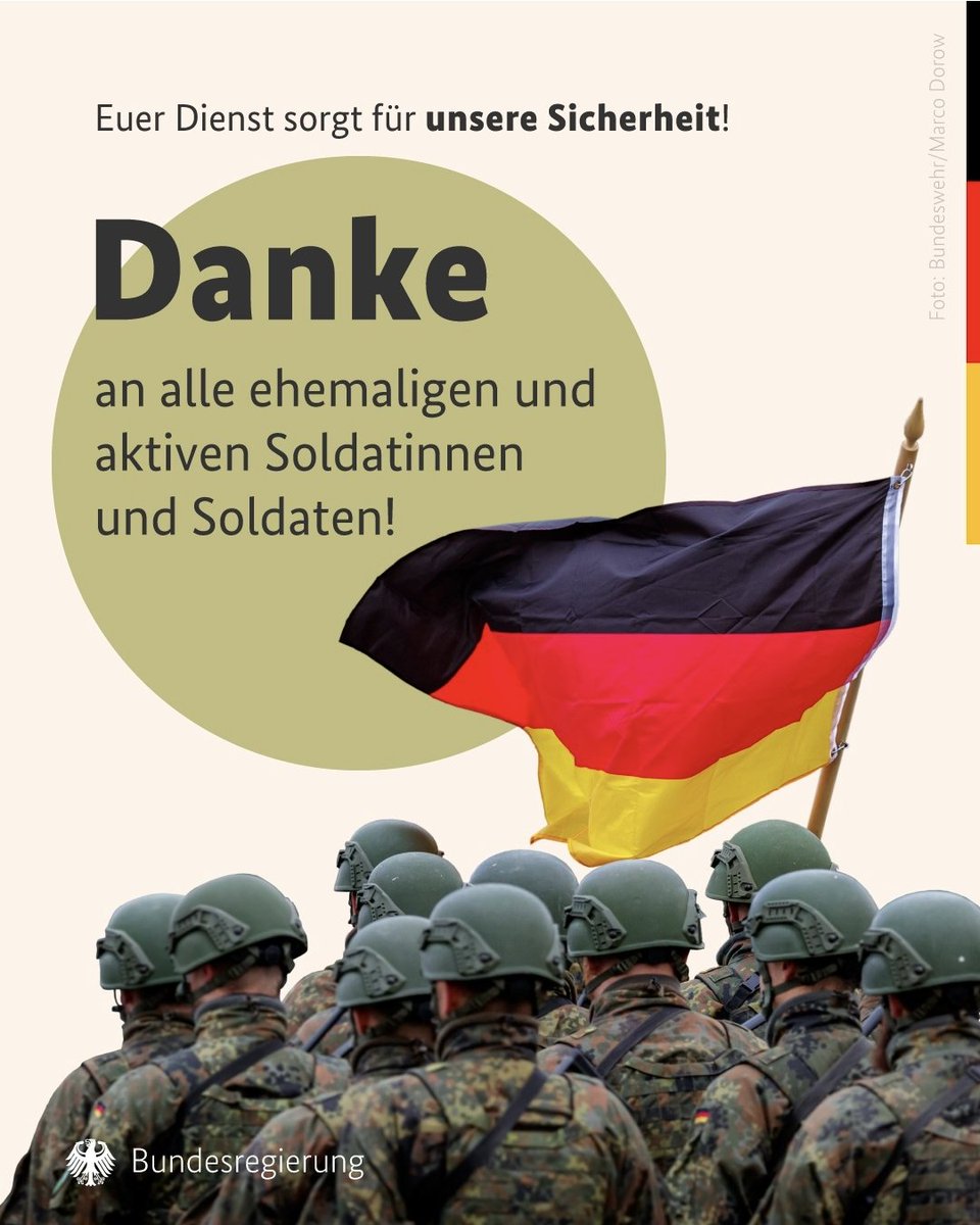 Heute ist Veteranentag 🇩🇪. Hast Du gedient? Ich war von 2002-2014 bei der Bundeswehr. Oberbootsmann. #Veteranentag