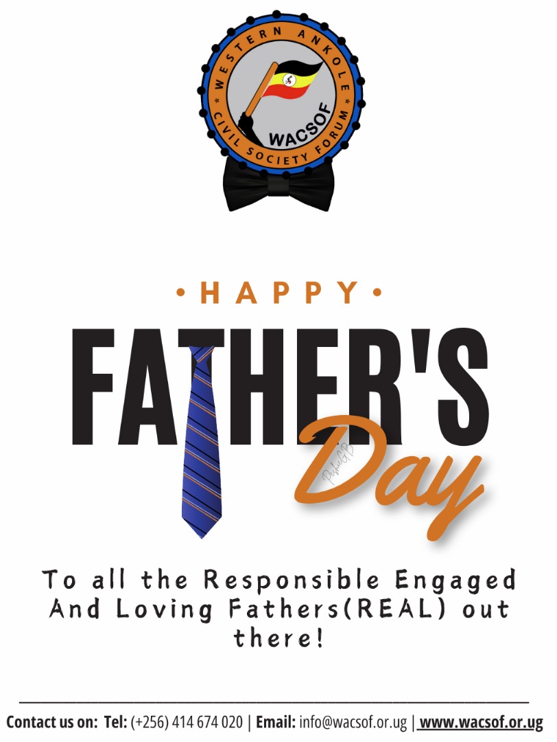 Not just dads - REAL Fathers💪🏾
#FathersDay   

The ones who consistently show up, engage fully &amp; cultivate genuine love. They step in &amp; foster connection, choosing nurturing over raising their voices.

WACSOF celebrates fatherhood that heals, offers guidance &amp; is purposeful.