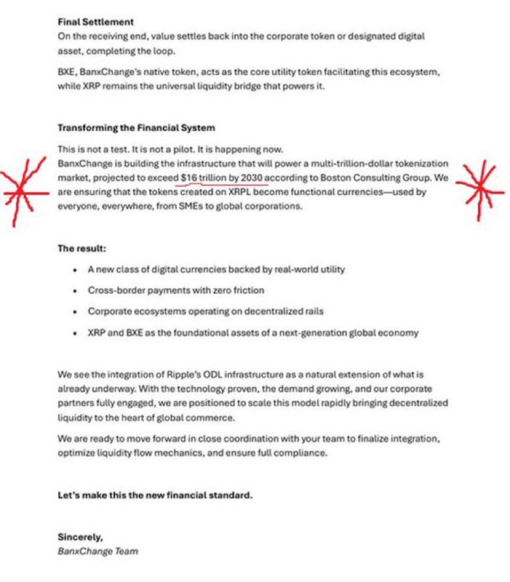 🚨 MAJOR NEWS: RIPPLE'S ON-DEMAND LIQUIDITY NOW ACCESSIBLE TO SMALL BUSINESSES WORLDWIDE – POTENTIAL TO BRING $16 TRILLION TO THE #XRPL!

Thanks to a groundbreaking partnership with Banxchange – the only platform where both individuals and institutions can launch tokens