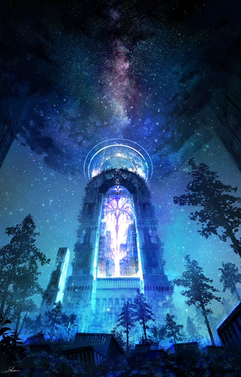 世界の果て、銀河が混ざり合う扉が開く✨
