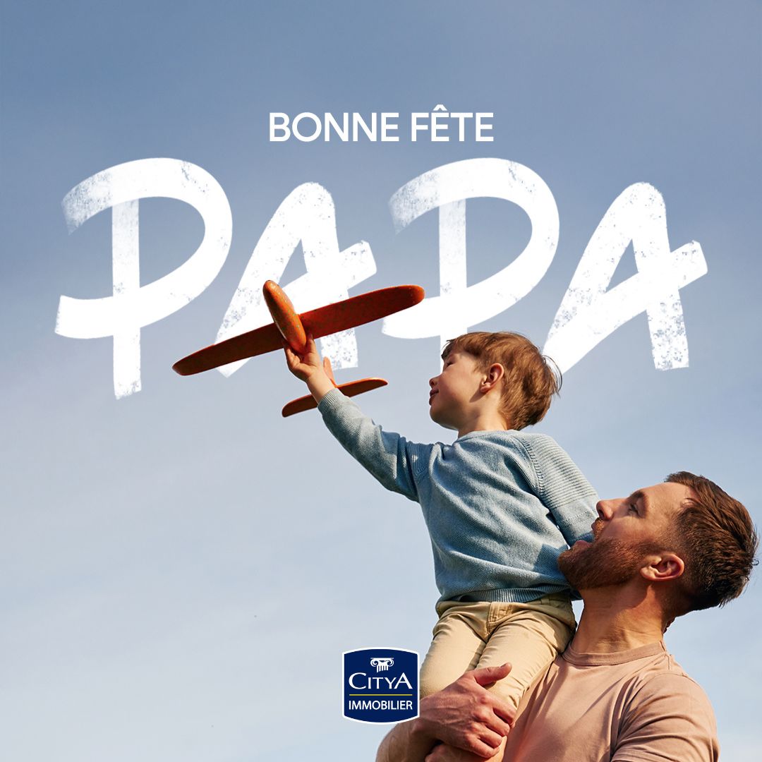 Citya Immobilier souhaite une bonne fête à tous les papas ! 💙

Quels sont les trois mots qui vous viennent à l'esprit pour décrire le vôtre ? On vous attend dans les commentaires ! ⬇️