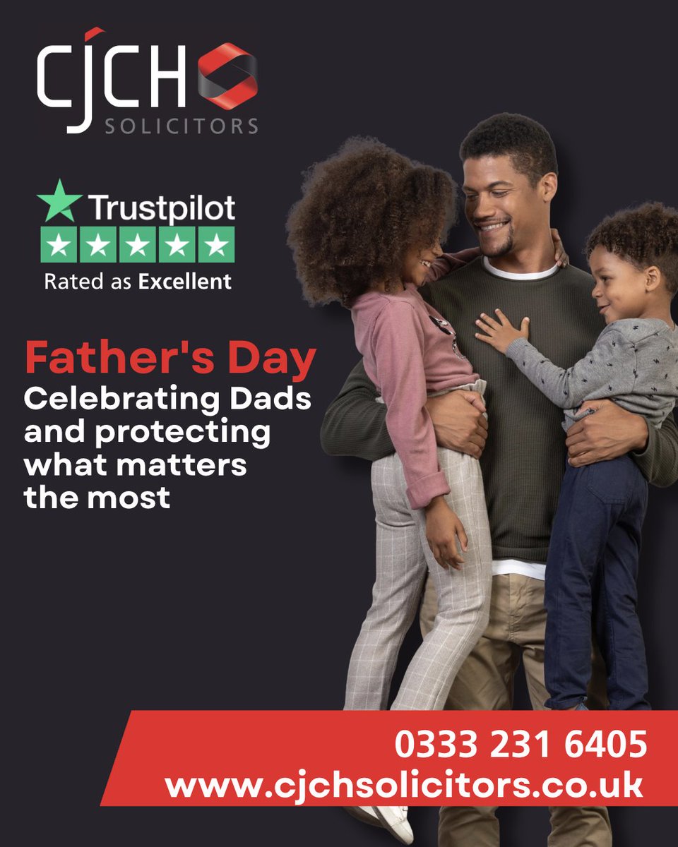This Father’s Day, we celebrate dads for their strength, love, and dedication.

Facing custody, access, or family law challenges? Support is here to help protect your bond with your kids and secure your family’s future through legal planning. #FathersDay #FamilyFirst