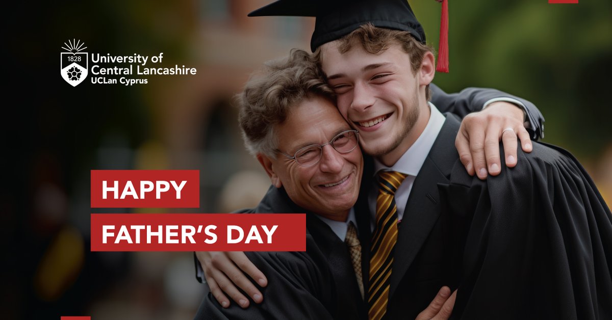 🎓 Behind every successful graduate is a father who believed first.
This Father’s Day, we celebrate the strength, support, and quiet encouragement of the fathers who lift us higher—always. 💙
#UCLanCyprus #MoreThanAUniversity #FathersDay #FamilySupport #DadAppreciation