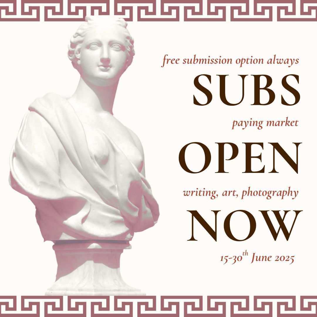 We're finally #reading for our 9th issue! Go to the l!nk in our bio to submit, and be sure to spread the word 🔆 

#writers #litmag
