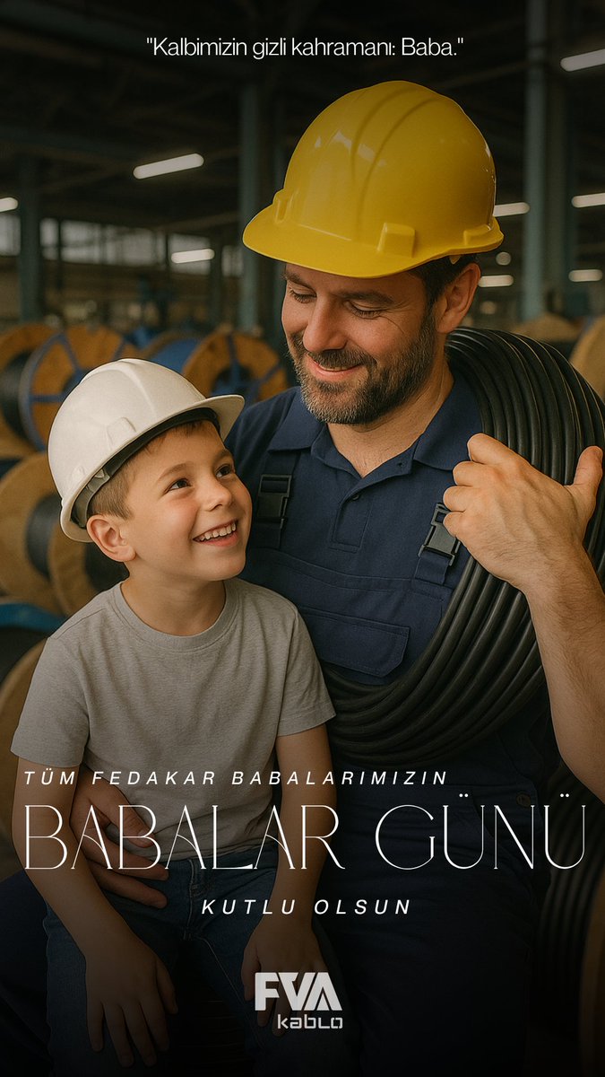 fvakablo's tweet photo. Bugünün kahramanları, yarının ilham kaynağı...
Babalar Günü’nüz kutlu olsun! 💙
#babalargünü #fvakablo #erse #prysmiankablo #prysmian_ https://t.co/IZxSZniYjL