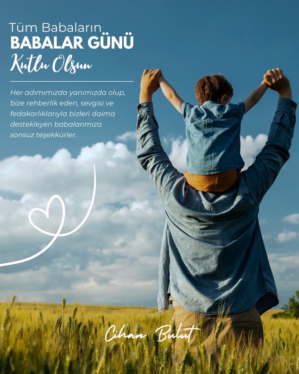 Tüm Babaların Babalar Günü Kutlu Olsun ! 🙏🏼

#babalargünü #babalargünükutluolsun
