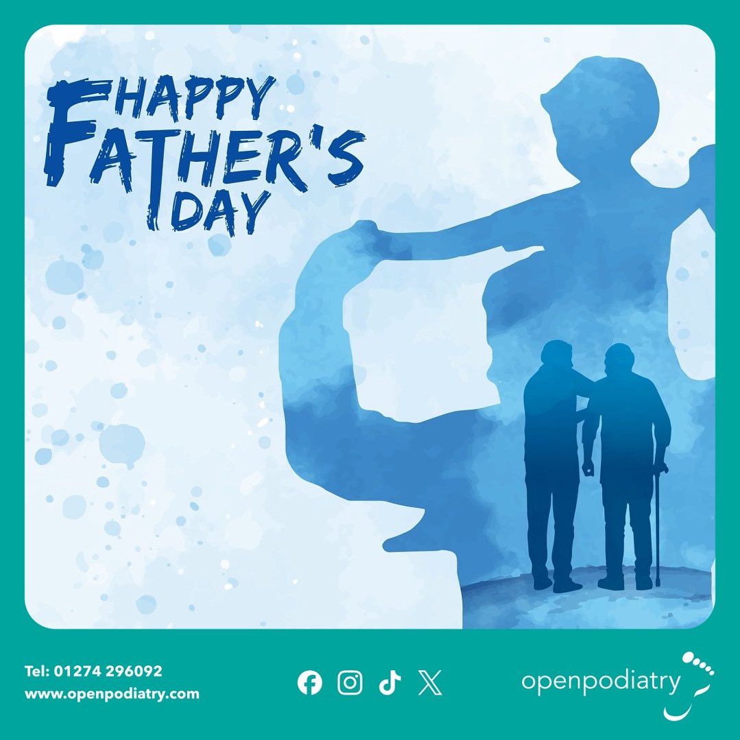 OpenPodiatry's tweet photo. Happy Fathers to all superhero dads 🙌

#Podiatry #feet #Bradford #Bradford2025 #footpain #diabetes #verruca  #nailcare #openpodiatry #bradfordpodiatrist #happyfathersday #fathersday https://t.co/gHgBf9GFvN