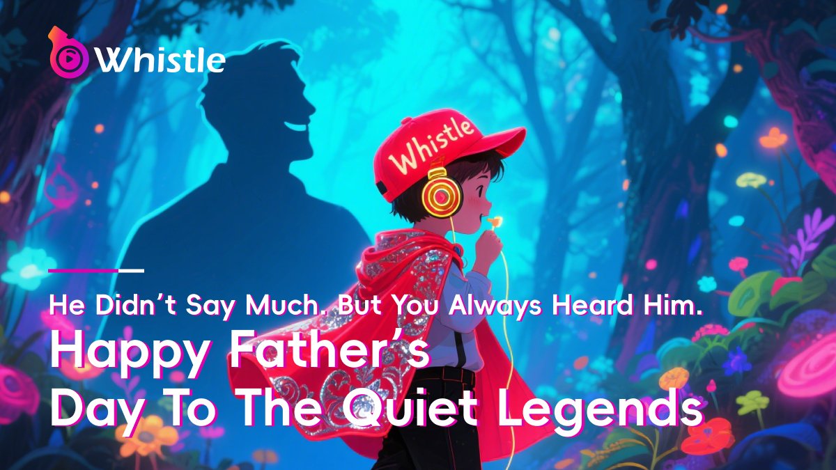 whistle_web3's tweet image. He wasn’t loud. He didn’t need to be.

His love? Always trending in your heart.

Keep sharing, like he always did (in his own way).

To every dad who kept it real,

Happy #FathersDay !

#Whistle #FathersDay2025  #CreateWithLove